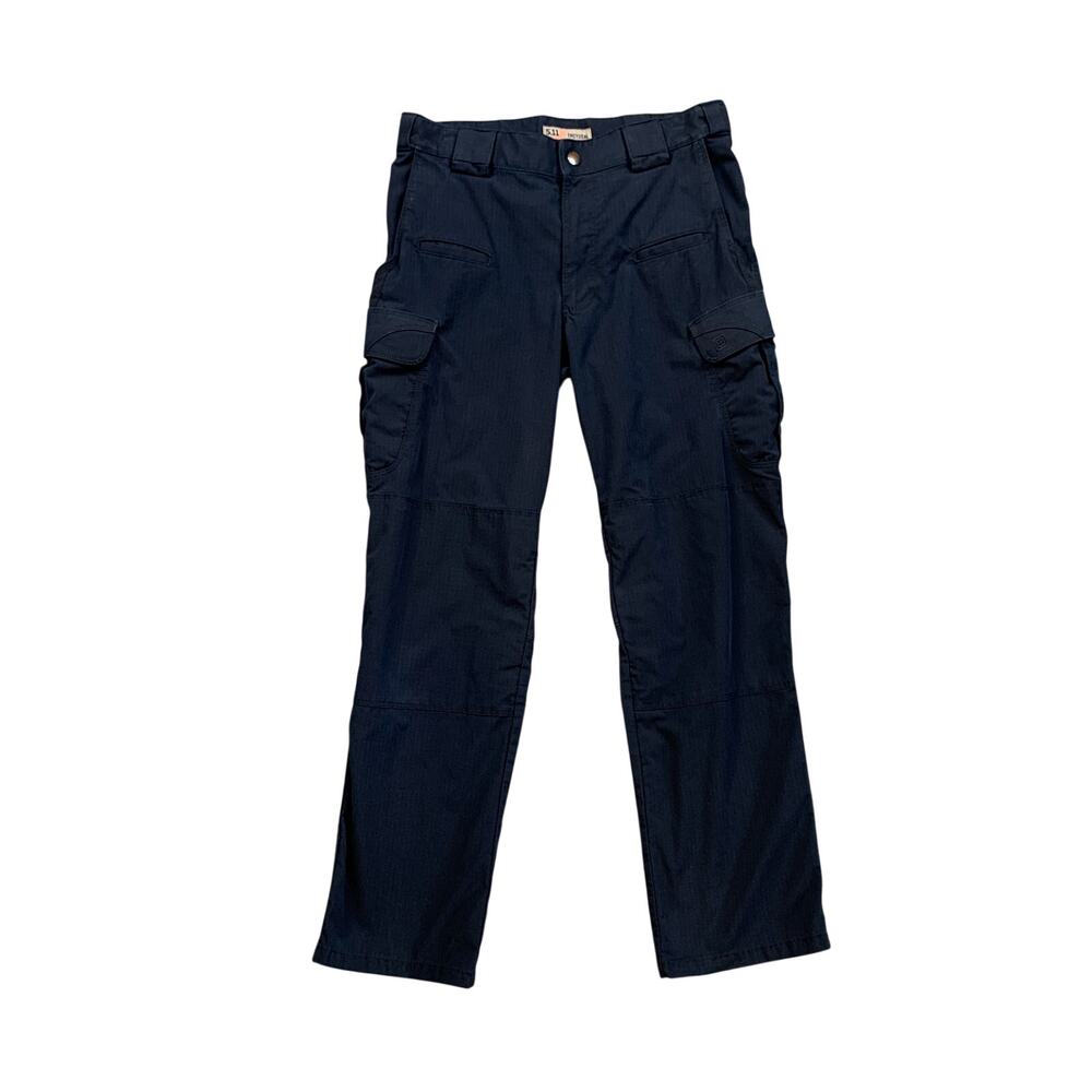 5.11 Tactical Pants Mens 32 Navy Stryke Flex Tac Ripstop Cargo Pockets Utility